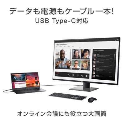 DELL デル PCモニター [42.5型 /4K(3840×2160） /ワイド] U4320Q-R の