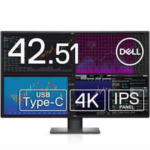 DELL　デル Dell 4K大型モニタｰ 42.51インチ □U4320Q-R