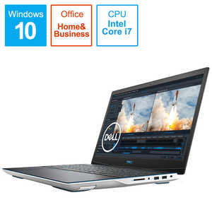 DELL ǥ ڥȥåȡۥߥ󥰥Ρȥѥ New Dell G3 15 [15.6 /Windows10 Home /intel Core i7 /Office HomeandBusiness /ꡧ16GB /SSD5