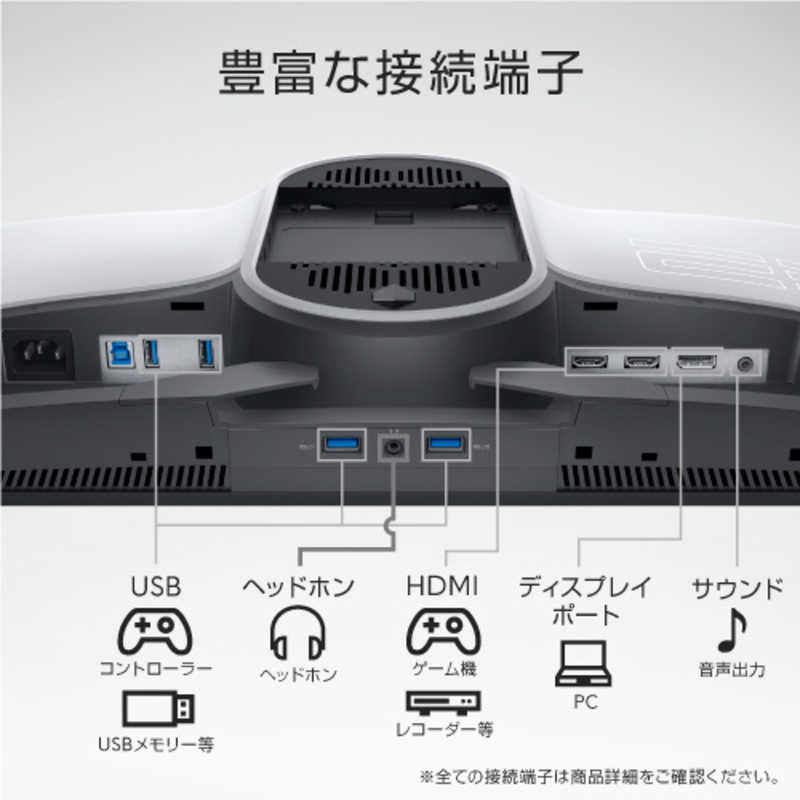 DELL デル ゲーミングモニター ALIENWARE ルナライトカラー [24.5型