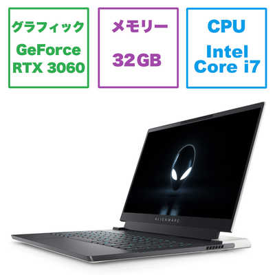 Windowsノート本体 ALIENWARE X14 i7 12700H 32GB RTX3060 2TB ALIENWARE Alienware x14 ゲーミング ノートPC 14インチフルHD