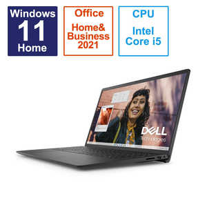 DELL　デル ノートパソコン Inspiron 15 3530 [15.6型 /Windows11 Home /intel Core i5 /メモリ：16GB /SSD：512GB /Office HomeandBusiness /2023年夏モデル] カーボンブラック NI365-DNHBBC