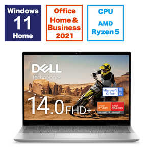 DELL　デル Inspiron 14 2-in-1 AMD 7435 ［Windows11 Home /Office HomeandBusiness Premium /2023秋冬モデル］ MI764CP-DWHBC