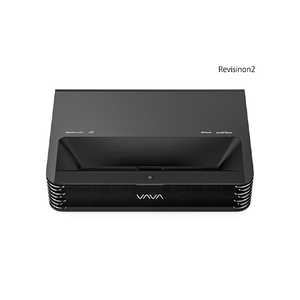 4K UHD対応 超短焦点トリプルレーザープロジェクター ブラック VAVA VA-SP003 REV2 4K UHD対応 超短焦点トリプルレーザープロジェクター ブラック VAVA VA-SP003 REV2