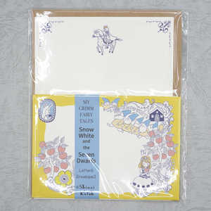 木野瀬印刷 グリム童話 レターセット 白雪姫II LS-01074