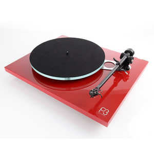 REGA レコードプレーヤー(60HZ地域専用) カートリッジ付 レッド PLANAR3MK2-RED+ELYS2