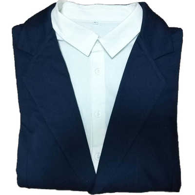 SAVVYANDMORE スーツ型パジャマビズウェットネイビーSサイズ の通販