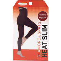 さる　グラマラスパッツ　ヒートスリム　ネイビー　ボルドー グラマラスパッツ HEATSLIM ヒートスリム カラー ネイビー M-L