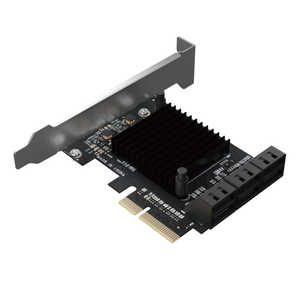 AREA インターフェースカード SATA3 6ポート増設 V6NA kouki ［PCI-Express］ SD-PE4SA-6P