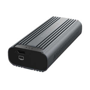 AREA M.2 SSDケース USB-C＋USB-A接続［NVMe＋SATA両対応］ ブラック［M.2対応 /SATA＋NVMe /1台］ SDM2DUOH