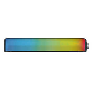 AREA ߥ󥰥ɥС AMBIENT -RGB SOUND BAR- USBŸ USBŸ ֥å SD-RGBSPK01-B