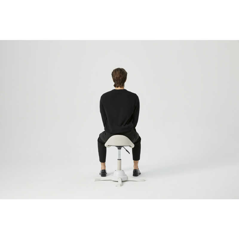 AZAYAKAJAPAN AZAYAKAJAPAN ホースライディングチェア [W380ｘD400ｘH450～560mm] Chair Meister ブラック HRCBK01 HRCBK01