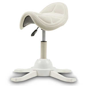 AZAYAKAJAPAN ホースライディングチェア [W380ｘD400ｘH450～560mm] Chair Meister アイボリー HRCWH02