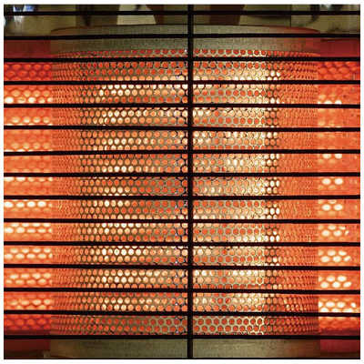 QUADS スチーム加湿機能付 電気ストーブ WARMTH ウォームス 1200W