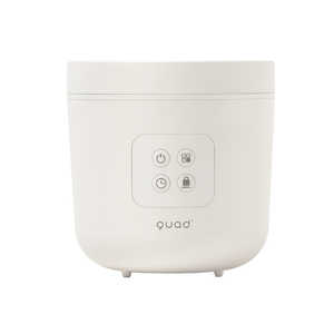 QUADS スチーム加湿器 STEAMS(スチームス) [スチーム式] ホワイト QS328