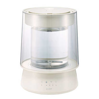 QUADS 加湿器 スチーム式 木造10畳 鉄筋17畳 アイボリー QS549-IV の