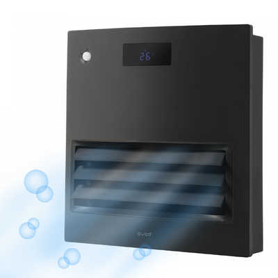 QUADS 自動ルーバー機能付 加湿大風量セラミックヒーター MOVING HEAT