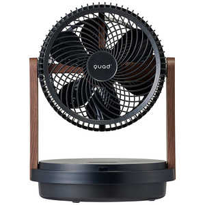 QUADS �c�C���u���[�h3DDC�T�[�L�����[�^�[ DUOAIR DC(�f���I�G�ADC)MOKUME �mDC���[�^�[���� / �����R���t���n �u���b�N�E�b�h QS507BW