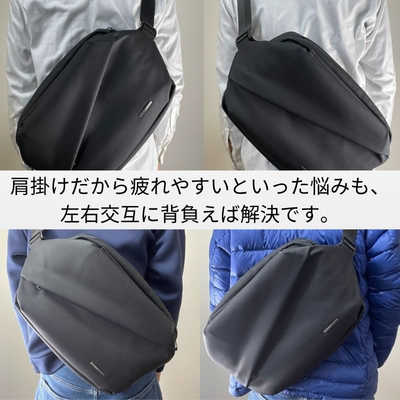 NIG ワーカーズボディバッグ QUICK PACK 13 ノートPC対応 13インチ 8.3