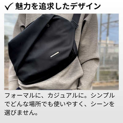 NIG ワーカーズボディバッグ QUICK PACK 13 ノートPC対応 13インチ 8.3
