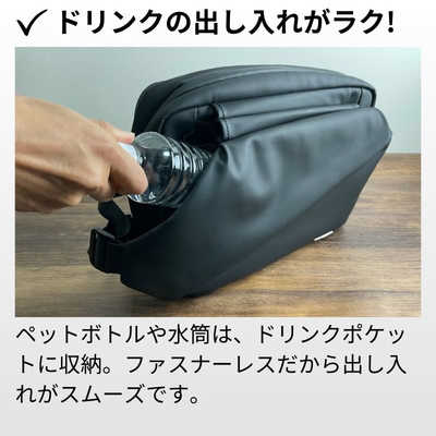 NIG ワーカーズボディバッグ QUICK PACK 13 ノートPC対応 13インチ 8.3