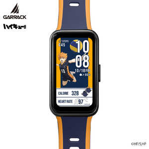 GARRACK nCL[IIX}[gEHb` G썂Zf mSmart Watch HAIKYUII Karasuno High School modeln 1Nۏ lCr[×IW HUC-HK-BD10-K