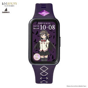 GARRACK 魔法少女まどか☆マギカ スマートウォッチ［Smart Watch Puella Magi Madoka Magica Homura Akemi model］ 1年保証 暁美ほむらモデル HUC-MM-BD11-AH