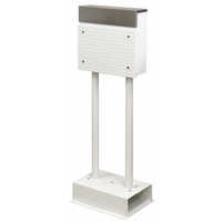 MOJYU スタンドポスト Fiore エバーグリーン/ホワイト木目 SDM-020