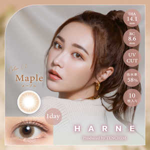 Pia (度あり/-2.00) HARNE(ハルネ) メープル(BC8.6 /PWR-2.00 /DIA14.1)(10枚入) カラコン Pia (度あり/-2.00) HARNE(ハルネ) メープル(BC8.6 /PWR-2.00 /DIA14.1)(10枚入) カラコン