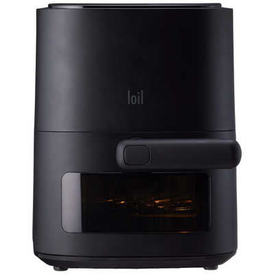 【美品】loil ロイル ノンフライヤー ブラック LOLRYU-B LOCABOオンライン｜ヘルシーノンフライヤーloil | loil