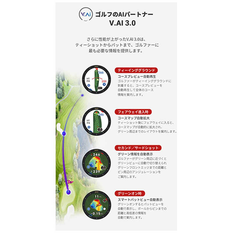 VOICECADDIE VOICECADDIE ボイスキャディ 腕時計タイプ 距離測定器 voice caddie グレー T9 T9