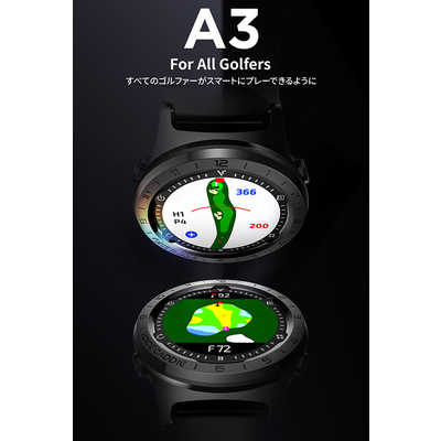 Voicce Caddig A3 スマートウォッチ 本体 VOICECADDIE 腕時計型 Voicce Caddig A3 スマートウォッチ 本体 VOICECADDIE 腕時計型