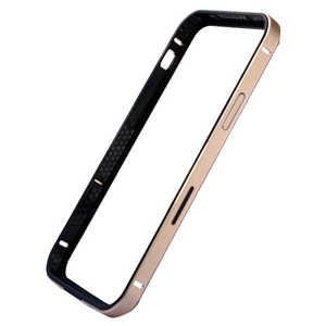 LEAD iPhone 13/iPhone 13 Pro兼用 アルミバンパー ゴールド L07IPP21ABGD