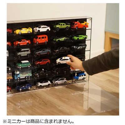 LEAD ミニカー収納ボックス 30台収納 の通販 - カテゴリ：おもちゃ