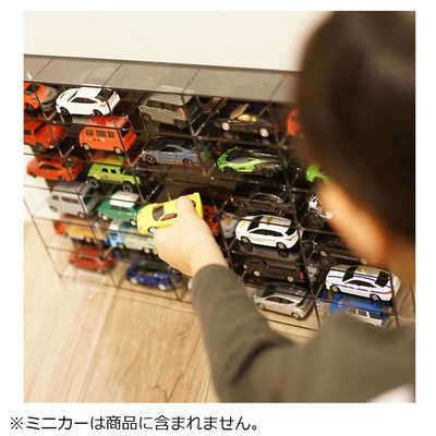 LEAD ミニカー収納ボックス 30台収納 の通販 - カテゴリ：おもちゃ