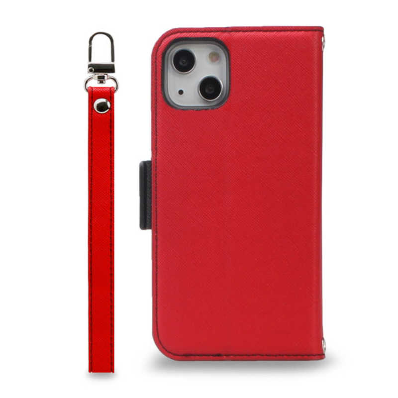 CORALLO CORALLO iPhone 14 Plus 6.7インチ 手帳型ケースCorallo NU for iPhone (2022) 6.7inch 2Lens (Red＋Black) CRINBCSPLNURD CRINBCSPLNURD