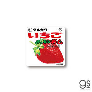 ゼネラルステッカー ダイカットビニールステッカー 昭和レトロ マルカワフーセンガム いちごフーセンガム RT-003 ゼネラルステッカー ダイカットビニールステッカー 昭和レトロ マルカワフーセンガム いちごフーセンガム RT-003