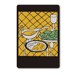 ゼネラルステッカー レトロ自販機ステッカー カレー GSJ-377 ゼネラルステッカー レトロ自販機ステッカー カレー GSJ-377