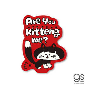 ゼネラルステッカー ダイカットビニールミニステッカー SWIMMER kitterng me？ SWM-055