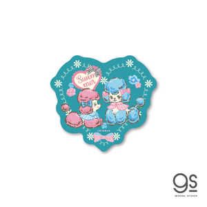 ゼネラルステッカー ダイカットビニールミニステッカー SWIMMER プードル SWM-058