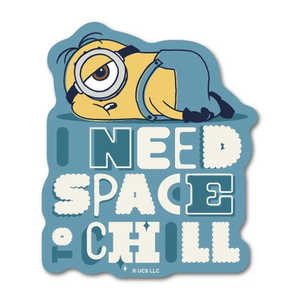 ゼネラルステッカー ミニオンズ ダイカットステッカー I NEED SPACE TO CHILL I NEED SPACE TO CHILL I NEED SPACE TO CHILL MN-027 ゼネラルステッカー ミニオンズ ダイカットステッカー I NEED SPACE TO CHILL I NEED SPACE TO CHILL I NEED SPACE TO CHILL MN-027