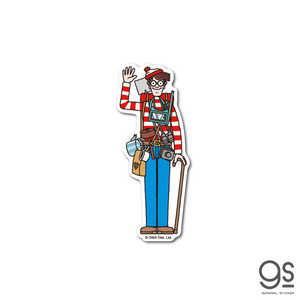 ゼネラルステッカー ウォーリー ダイカットミニステッカー 荷物いっぱい WL003