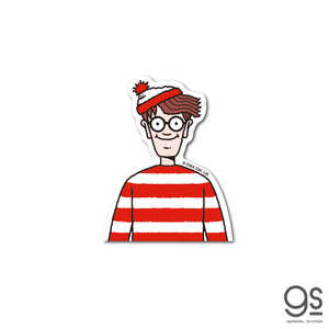 ゼネラルステッカー ウォーリー ダイカットミニステッカー バストアップ WL005