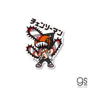 ゼネラルステッカー イラストミニステッカー チェンソーマン ロゴ CSM-011 ゼネラルステッカー イラストミニステッカー チェンソーマン ロゴ CSM-011