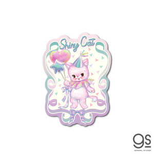 ゼネラルステッカー ダイカットビニールミニステッカー SWIMMER シャイニーキャット SWM-067