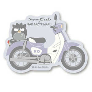 ゼネラルステッカー はぴだんぶい×Super Cub ダイカットステッカー バッドばつ丸 LCS-1608 ゼネラルステッカー はぴだんぶい×Super Cub ダイカットステッカー バッドばつ丸 LCS-1608