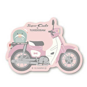 ゼネラルステッカー はぴだんぶい×Super Cub ダイカットステッカー タキシードサム LCS-1611 ゼネラルステッカー はぴだんぶい×Super Cub ダイカットステッカー タキシードサム LCS-1611