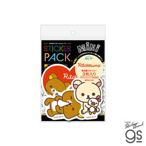 ゼネラルステッカー ステッカーパックミニ リラックマ B MPCK-010