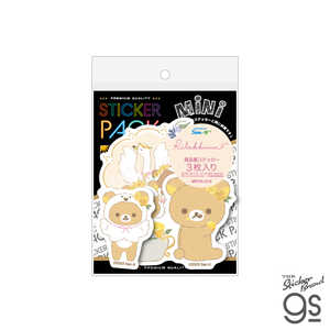 ゼネラルステッカー ステッカーパックミニ リラックマ K MPCK-018