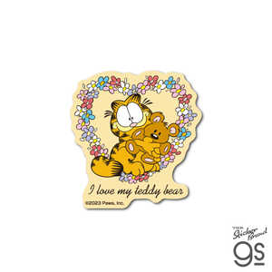 ゼネラルステッカー ダイカットミニステッカー GARFIELD Teddy bear GF-036 ゼネラルステッカー ダイカットミニステッカー GARFIELD Teddy bear GF-036